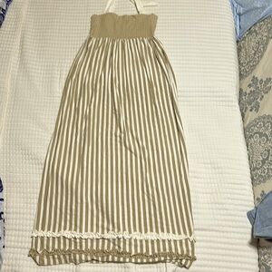 Persnickety, ladies halter dress size large